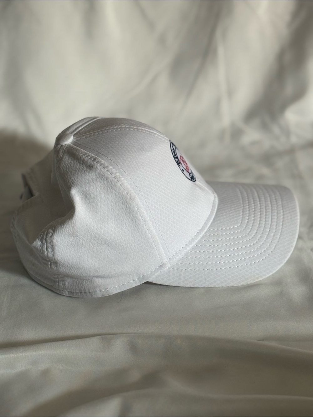White Performance Cap - Picture 2 of 4